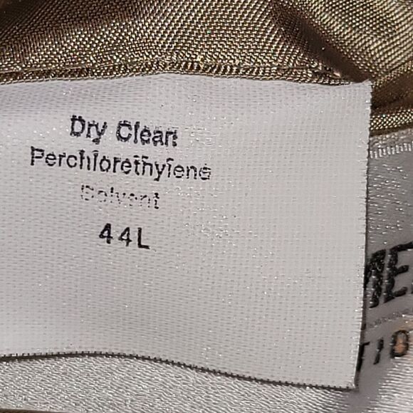 Arnold Palmer Mens Blazer 44L 2 Button Blue Blazer Sport Coat Jacket Gold Button - Picture 9 of 13